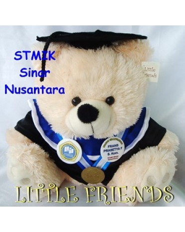 Boneka Wisuda STMIK Sinar Nusantara (30 cm)